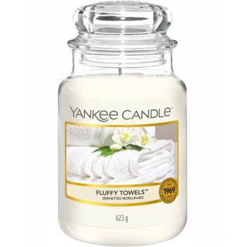 Yankee Candle 623g - Fluffy Towels - Housewarmer Duftkerze großes Glas